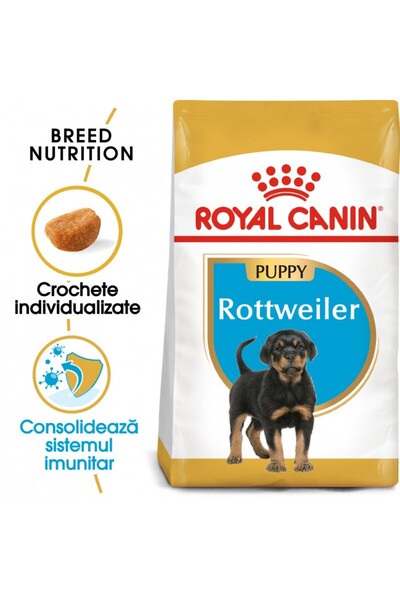 Royal Canin Rottweiler Puppy dry food for junior dogs, 12 kg