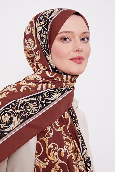 Levidor Α.Σαλιάρα αγάπης με μοτίβο φύλλου καφέ