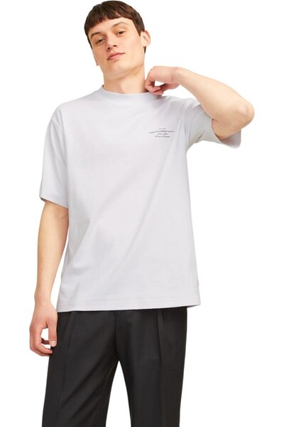 Jack & Jones Tricou JACK &JONES Blachad Branding SN - 12259357-Bright White
