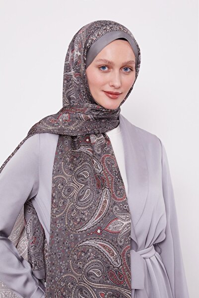 Levidor Smoked Marbled Indian Silk Shawl