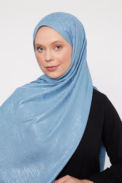 Levidor Light Blue Shine Cazz Shawl