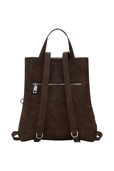 Desigual Rucsac New Patch 1 Choco Sumy 9L - 25WAKP39-6009