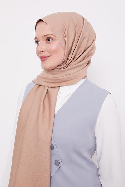 Levidor Beige Leola Plain Shawl