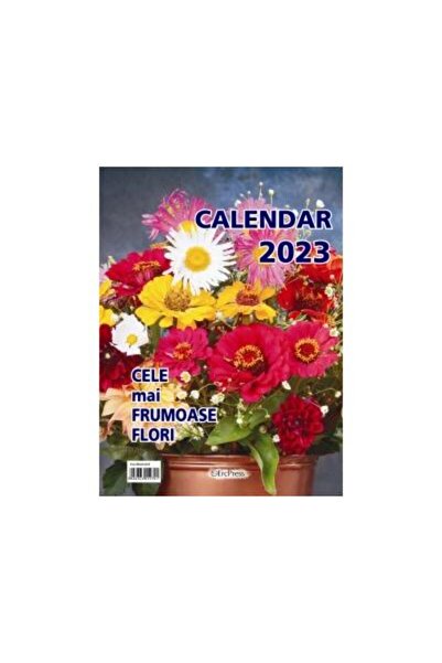 Editura Erc Press Wall Calendar 2023 - The Most Beautiful Flowers