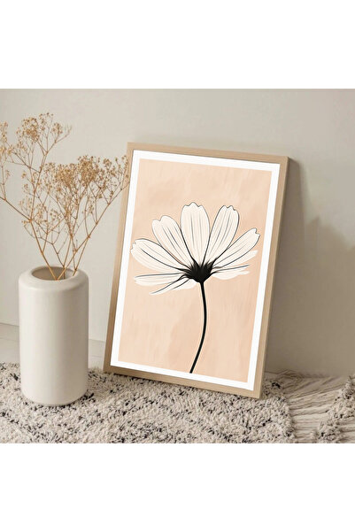 Dekorsiahome Masa dintr-o bucată cu cadru din lemn pentru sufragerie, sufrage...