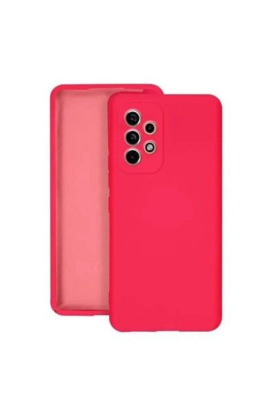 SOHO Protective case for Samsung A53 5G Liquid Silicone Pink Fuchsia/Pink