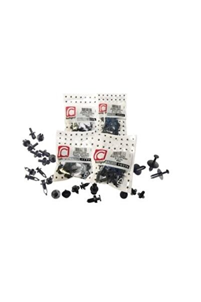 RESTAGRAF Set 323 cleme auto S2245 din plastic, culori diverse, compatibile c...