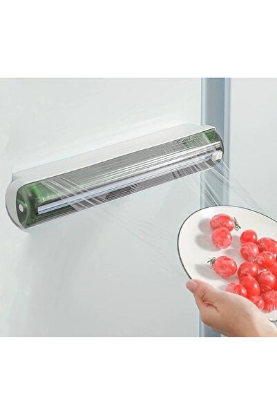 divendi-ro Food foil dispenser, with steel blades, 36x6.5cm, green-white