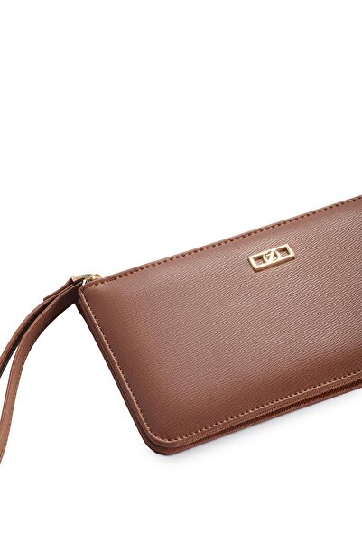 Zühre Tan Wallet with Bracelet Detail Zc021