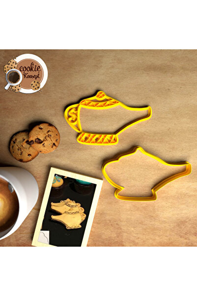 CookieKonsept مجموعة قوالب استحمام الطفل، مصباح سحري - متوافق مع البسكويت والعجين والطين