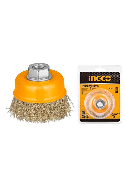 Bervas Усукана телена четка за ъглошлайф 100 мм INGCO