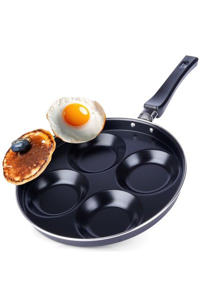 shumee Tavă antiaderentă pentru ouă, 4 găuri, 25 cm