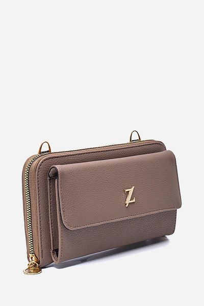 Zühre Double Eyed Strap Detailed Mink Wallet Zc015