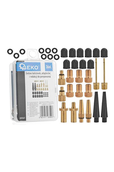 GEKO SET ACCESORII PENTRU UMFLARE UNIVERSAL, IDEAL PENTRU AUTO BICICLETE SI A...
