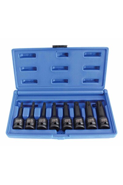 Techman SET BITI TORX 1/2 DE IMPACT T30-T80 8 BUC