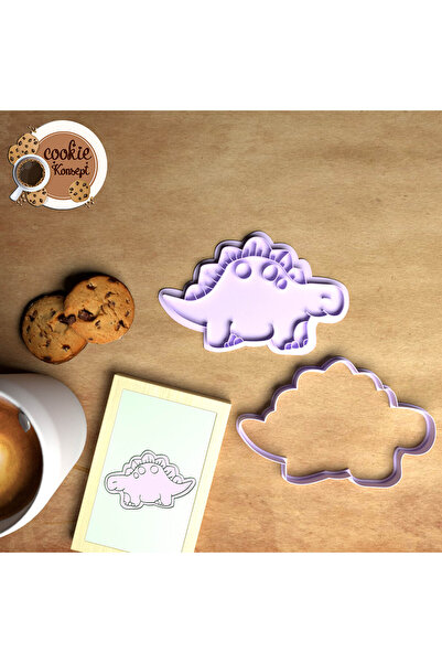 CookieKonsept مجموعة قوالب استحمام الطفل على شكل ديناصور # 5 – متوافق مع الكع...