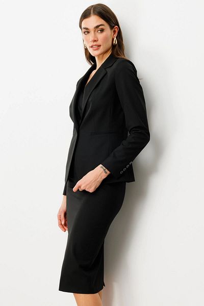 Ekol Single Button Stripe Pocket Jacket 04022