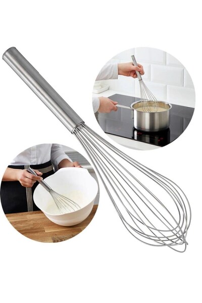 Kiesa Büyük Boy Paslanmaz Çelik Çırpıcı Üst Kalite Kalın Çıprıcı Yumurta Çırp...