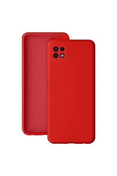 SOHO Carcasă de protecție pentru Samsung A22 5G din silicon lichid, roșie