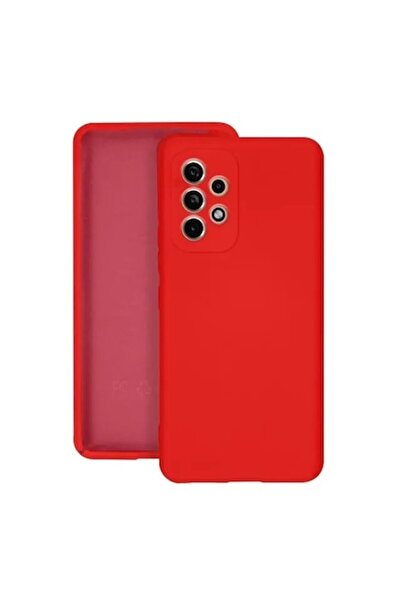 SOHO Carcasă de protecție pentru Samsung A53 5G din silicon lichid, roșie