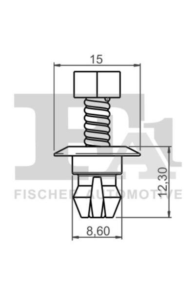 FA1 11-30013.10, Decorative and protective cover clips
