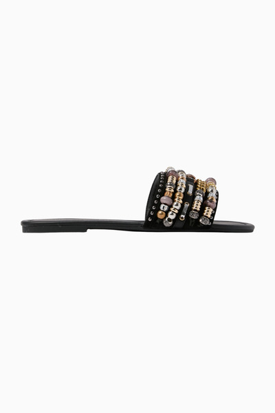Kurt Geiger Southbank Beaded Flats Stylish and Comfortable Ballerinas
