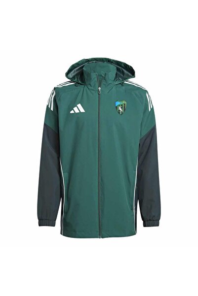 adidas Kocaelispor JI8936 Προπονητικό αδιάβροχο πράσινο-μαύρο