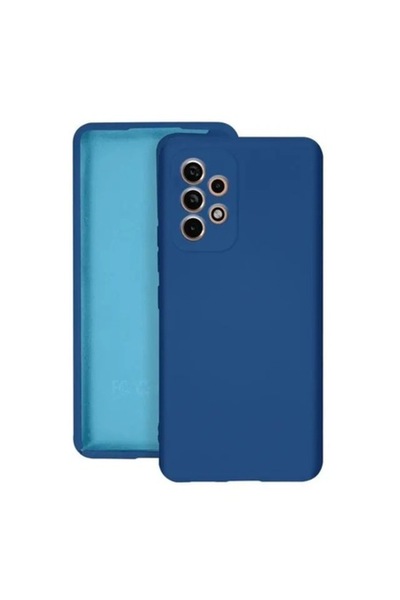 SOHO Carcasă de protecție pentru Samsung A53 5G din silicon lichid, albastru ...