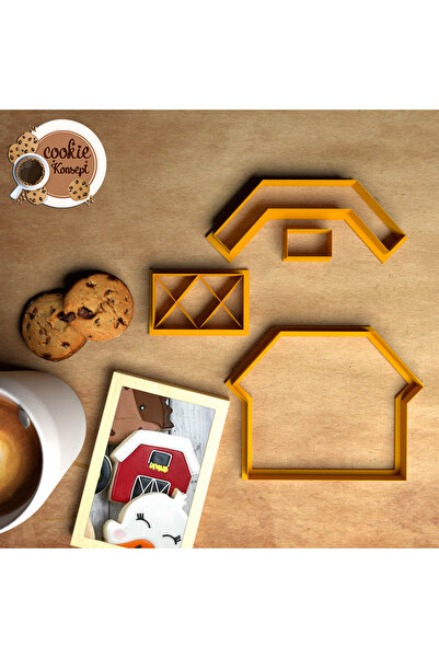 CookieKonsept مجموعة قوالب استحمام الطفل مزرعة منزلية # 2 – متوافق مع الكوكيز...