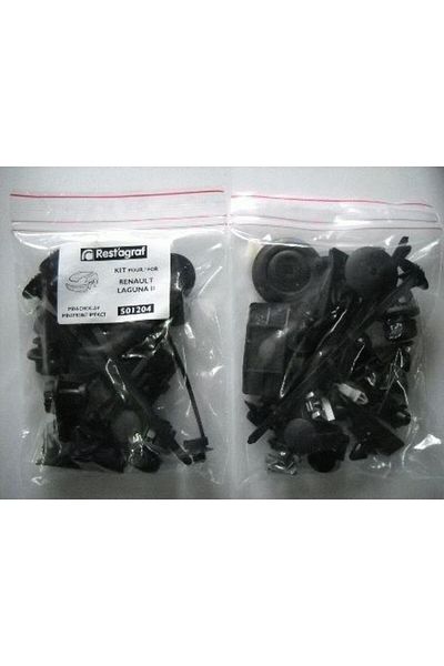RESTAGRAF Door mounting clip set A517001, made of plastic, compatible with Audi A3, model 2003-