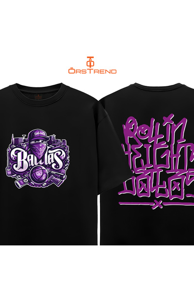 ÖRSTREND تيشيرت بالاس سان أندرياس كبير الحجم