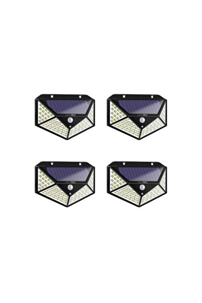 Faintec Lampa Pentru Exterior 100 LED, Faintec, Cu Incarcare Solara, 3 Moduri...