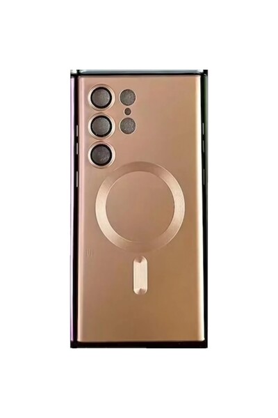 SOHO Husă de protecție cu încărcare wireless, tehnologie MagSafe pentru Samsu...