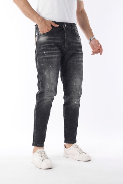 Fashion İstanbul Erkek SLİM Kalıp Kot Pantalon ANTRESIT