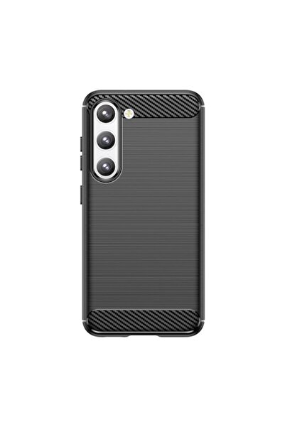SOHO Protective Case for Samsung Galaxy S23 Ultra, TPU Carbon, Black