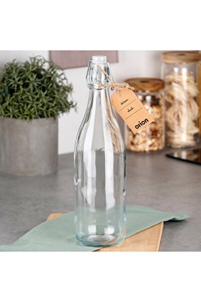 shumee Glass bottle with clip 1 l