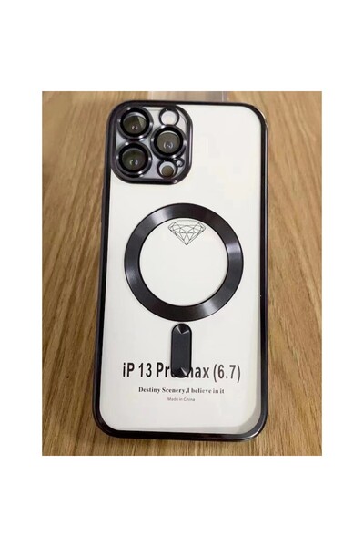 SOHO MagSafe Case for Apple iPhone 13, Full Cover, Camera Protection, Colored Edges Electroplating, Magne