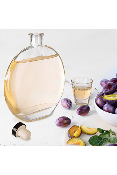 shumee Glass bottle with cork 520 ml