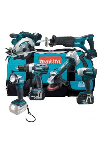 HBM Machines ﻿PACHET 6 SCULE MAKITA CU ACUMULATOR 18V LI-ION 3AH DLX6011