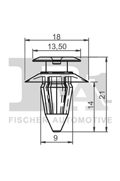 FA1 11-40019.10, Decorative and protective cover clips