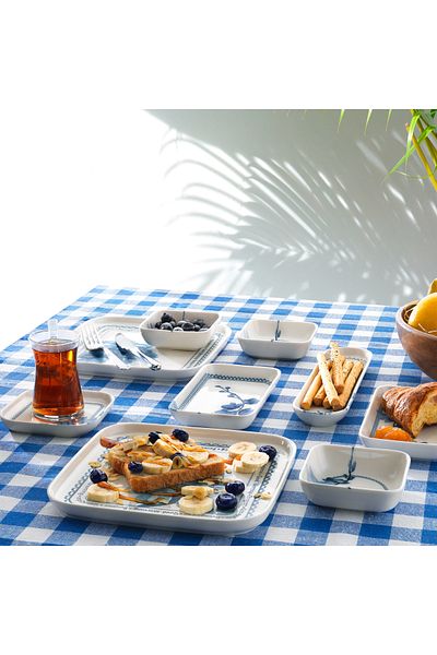 Schafer Luca Breakfast Set 32 Pieces-Blue02