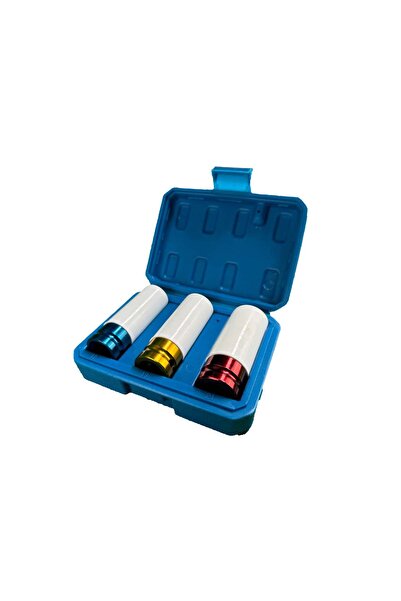 GEBOTOOLS SET 3 BUC TUBULARE CU PROTECTIE PENTRU JANTE ALIAJ 17 19 21 MM GEBO...