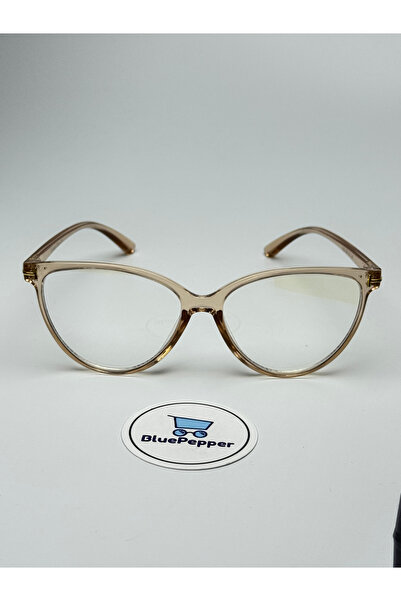 BluePepper Toms Cateye Blue Light Filter Screen Glasses Can Change Optical Co...