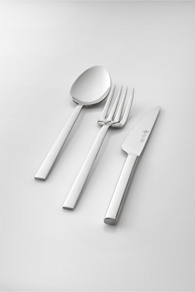 EBUTAY Lima 18 Piece Stainless Steel Cutlery Set – Matte Modern Design