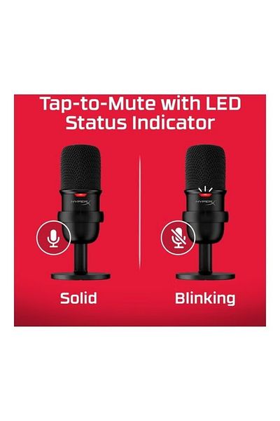 HyperX SoloCast Microphone Black (4P5P8AA)