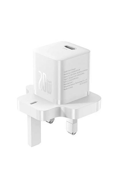 Baseus GaN5 Type-C fast wall charger with a 20W Type-C port