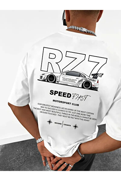 haha R77 Speed Fast Printed T-Shirt for Men