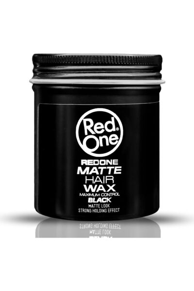 Red One شمع الشعر ريد ون لجميع أنواع الشعر، 100 مل، تثبيت قوي مع لمسة نهائية ...