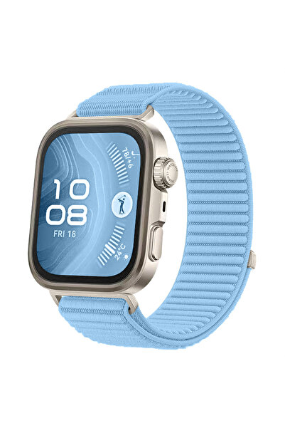 Ummeslem Huawei Watch Fit 4 Pro için Uyumlu KRD-144 Hasır Kordon Kayış