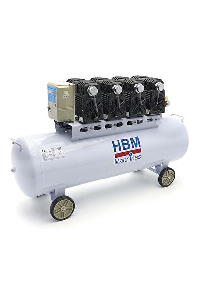 HBM Machines COMPRESOR SILENTIOS CU ZGOMOT REDUS FARA ULEI SGS 200L 10 BAR HBM MACHINES OLANDA